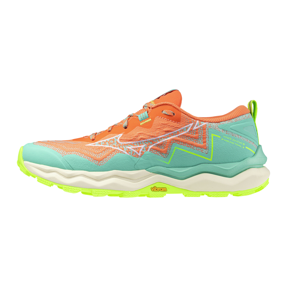 Mizuno WAVE DAICHI 9 Fresh Salmon/White/Sharp Green